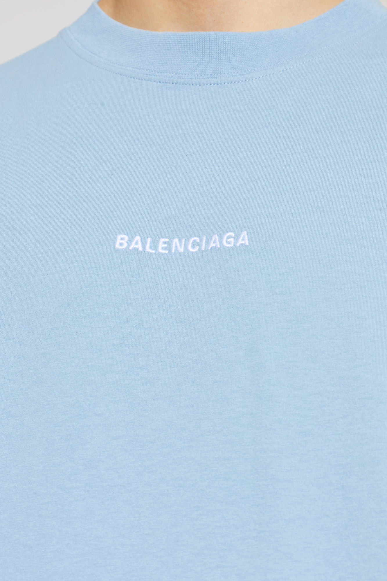 Balenciaga T-shirt with embroidered logo | Men's | Vitkac